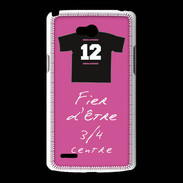 Coque LG L80 3/4 centre G Bonus offensif-défensif Rose 2