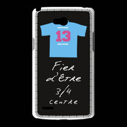 Coque LG L80 3/4 centre D Bonus offensif-défensif Noir 2