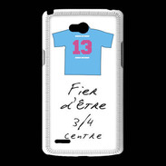 Coque LG L80 3/4 centre D Bonus offensif-défensif Blanc 2