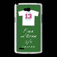 Coque LG L80 3/4 centre D Bonus offensif-défensif Vert