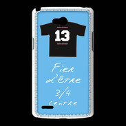 Coque LG L80 3/4 centre D Bonus offensif-défensif Bleu 2