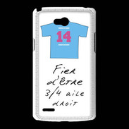 Coque LG L80 3/4 aile droit Bonus offensif-défensif Blanc 2