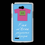 Coque LG L80 Préparateur physique Bonus offensif-défensif Bleu