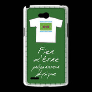 Coque LG L80 Préparateur physique Bonus offensif-défensif Vert