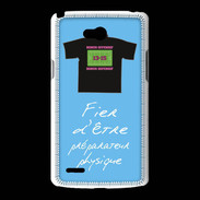 Coque LG L80 Préparateur physique Bonus offensif-défensif Bleu 2