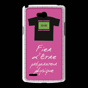 Coque LG L80 Préparateur physique Bonus offensif-défensif Rose 2