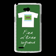 Coque LG L80 Soigneur Bonus offensif-défensif Vert
