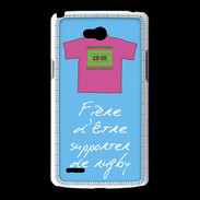 Coque LG L80 Supporters Bonus offensif-défensif Bleu