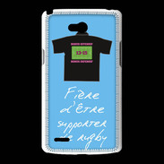 Coque LG L80 Supporters Bonus offensif-défensif Bleu 2