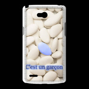 Coque LG L80 Dragée C'est un garçon PR