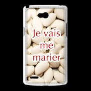 Coque LG L80 Je viens de me marier PR