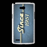 Coque LG L80 Since 1951 Bleu