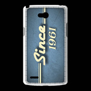 Coque LG L80 Since 1961 Bleu