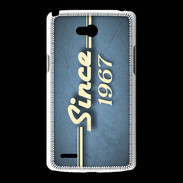 Coque LG L80 Since 1967 Bleu