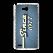 Coque LG L80 Since 1977 Bleu