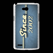 Coque LG L80 Since 2002 Bleu
