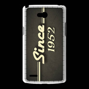 Coque LG L80 Since crane gris 1952
