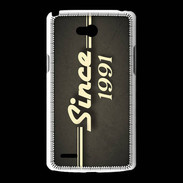 Coque LG L80 Since 1991 gris
