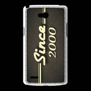 Coque LG L80 Since 2000 gris