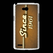 Coque LG L80 Orange since 1961