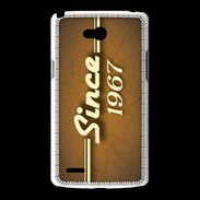 Coque LG L80 Orange since 1967