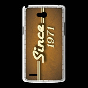 Coque LG L80 Orange since 1971