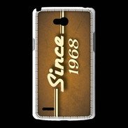 Coque LG L80 Orange since 1968