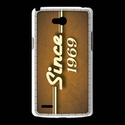 Coque LG L80 Orange since 1969