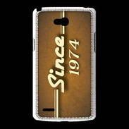 Coque LG L80 Orange since 1974