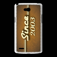 Coque LG L80 Orange since 2003
