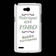 Coque LG L80 Fabriqué en 1980 ZG