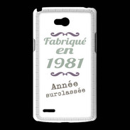 Coque LG L80 Fabriqué en 1981 ZG