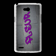Coque LG L80 Fleur Tag