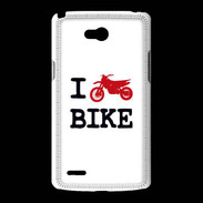 Coque LG L80 I love bike