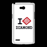 Coque LG L80 I love Diamond