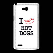 Coque LG L80 I love Hot Dogs