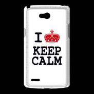 Coque LG L80 I love Keep Calm