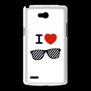 Coque LG L80 I love Lunette Fun 3
