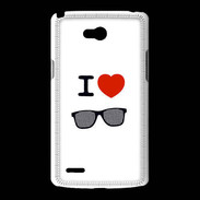 Coque LG L80 I love Lunette Fun 4