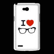 Coque LG L80 I love Lunette 