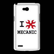 Coque LG L80 I love Mecanic