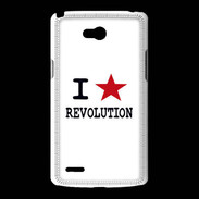 Coque LG L80 I love Revolution