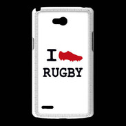 Coque LG L80 I love Rugby