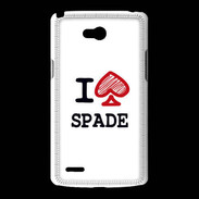 Coque LG L80 I love Spade