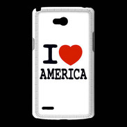 Coque LG L80 I love America
