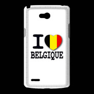 Coque LG L80 I love Belgique 2