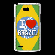 Coque LG L80 I love Brazil 3