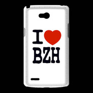 Coque LG L80 I love BZH