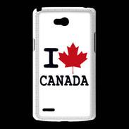 Coque LG L80 I love Canada 2