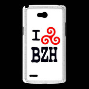 Coque LG L80 I love BZH 2